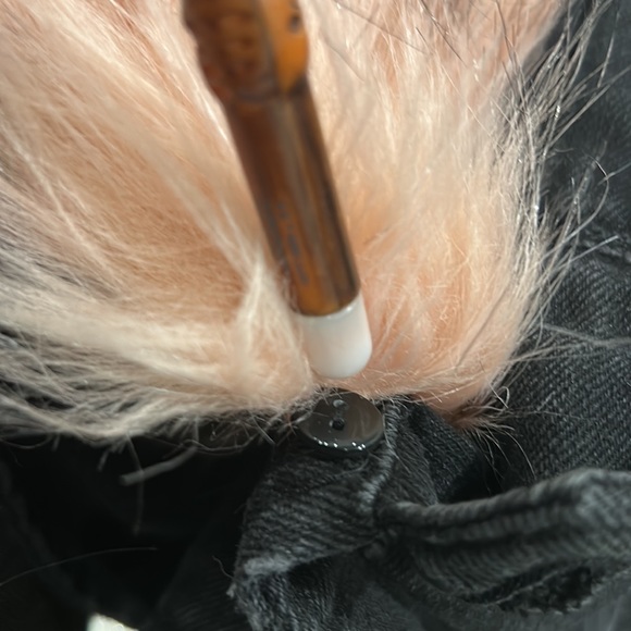 DISONO Denim Collection Cropped Black Jean Jacket - Picture 14 of 16